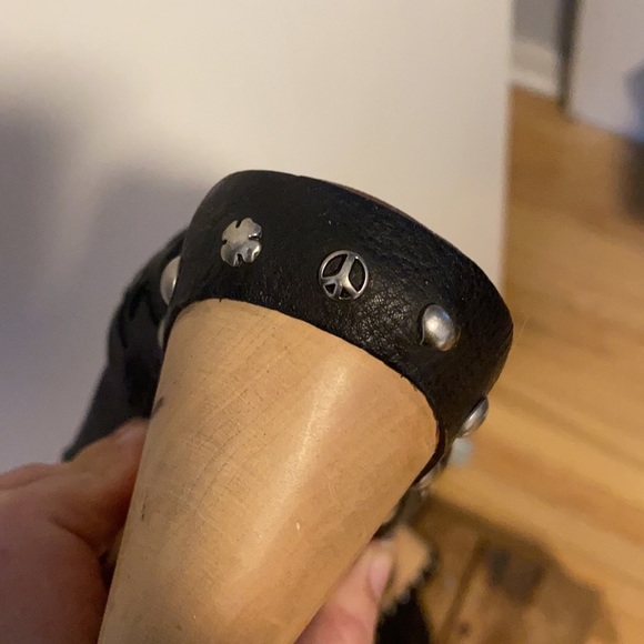 New* Lucky Brand Leather Clogs - Picture 3 of 8